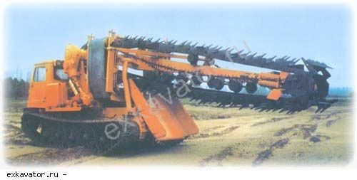 Траншеекопатели Дмитровский ЭЗ ЭТЦ-252М