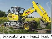 Нестандартные экскаваторы Menzi Muck A61