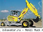 Нестандартные экскаваторы Menzi Muck A81