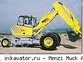 Нестандартные экскаваторы Menzi Muck A91
