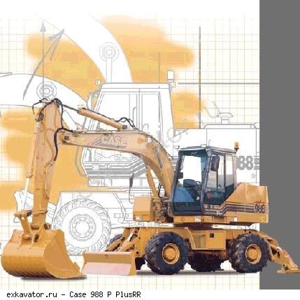 Колесные экскаваторы Case 988 P PlusRR