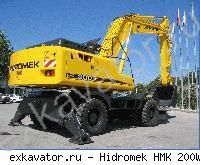 Колесные экскаваторы Hidromek HMK 200W-2