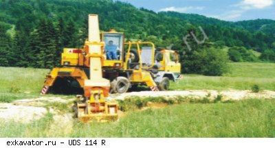 Экскаваторы-планировщики Tisovec UDS-114R