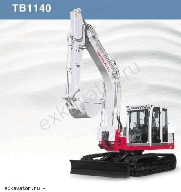 Гусеничные экскаваторы Takeuchi TB1140