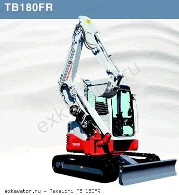 Гусеничные экскаваторы Takeuchi TB180FR