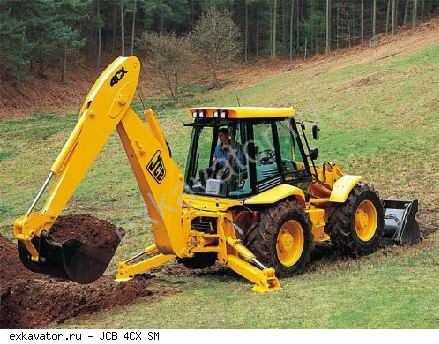Экскаваторы-погрузчики JCB 4CX SM