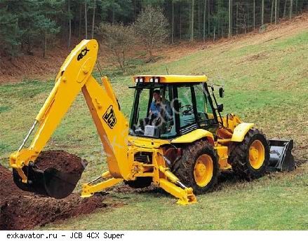 Экскаваторы-погрузчики JCB 4CX Super