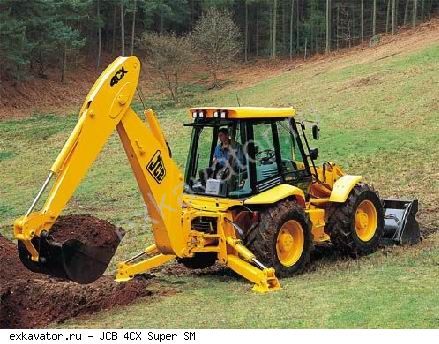 Экскаваторы-погрузчики JCB 4CX Super SM