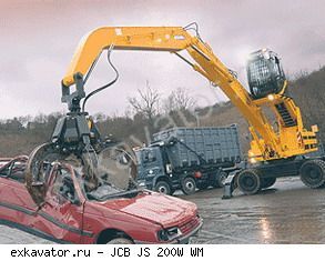 Колесные экскаваторы JCB JS 200W WM