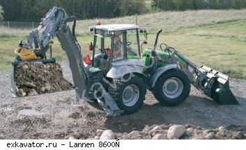 Экскаваторы-погрузчики Lannen 8600C