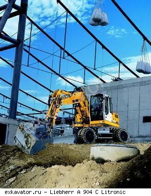 Колесные экскаваторы Liebherr A 904 C Litronic