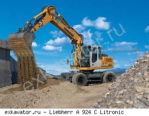 Колесные экскаваторы Liebherr A 924 C Litronic
