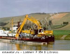 Экскаваторы-амфибии Liebherr P 954 B Litronic