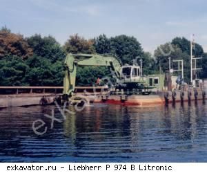 Экскаваторы-амфибии Liebherr P 974 B Litronic