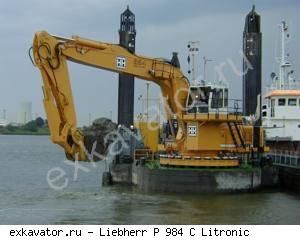 Экскаваторы-амфибии Liebherr P 984 C Litronic