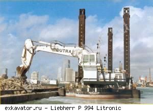 Экскаваторы-амфибии Liebherr P 994 Litronic