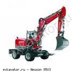 Колесные экскаваторы Wacker Neuson 9503