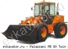 Экскаваторы-погрузчики Palazzani PB 80 Twin flow