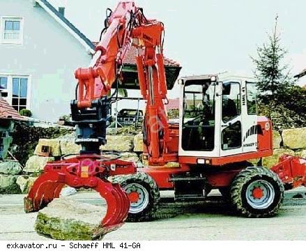 Колесные экскаваторы Schaeff HML 41-GA