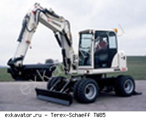 Колесные экскаваторы Terex-Schaeff TW85
