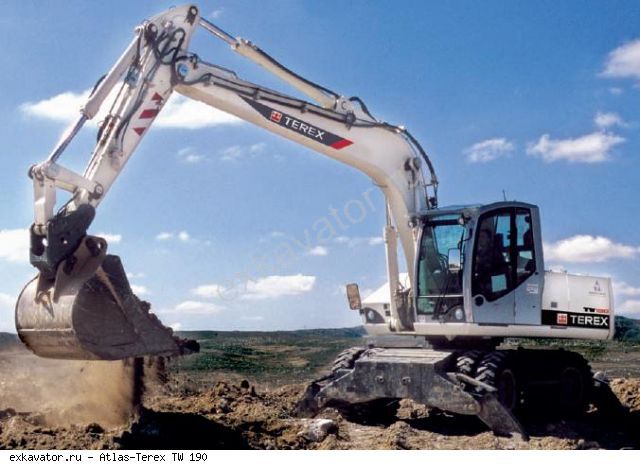 Колесные экскаваторы Atlas-Terex TW 190