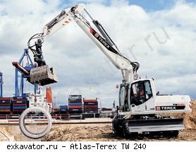 Колесные экскаваторы Atlas-Terex TW 240