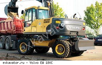 Колесные экскаваторы Volvo EW180C