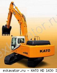 Гусеничные экскаваторы KATO HD 1430 III-LC