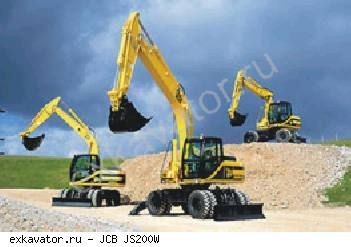 Колесные экскаваторы JCB JS 200W