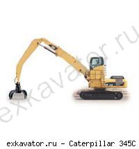 Гусеничные экскаваторы Caterpillar 345C MH