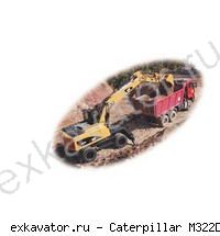 Колесные экскаваторы Caterpillar M322D