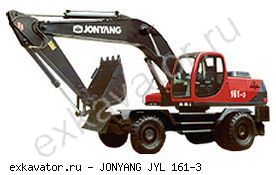 Колесные экскаваторы JONYANG JYL161-3