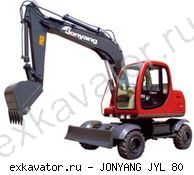Колесные экскаваторы JONYANG JYL80