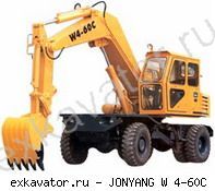 Колесные экскаваторы JONYANG W4-60C