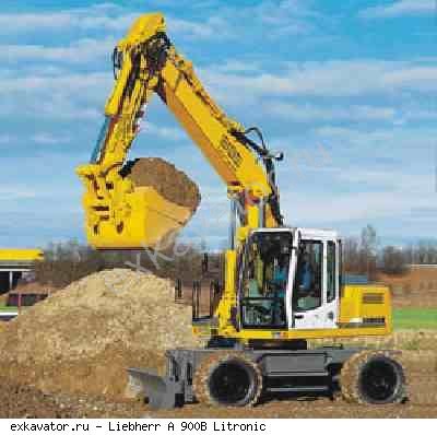 Колесные экскаваторы Liebherr A 900 B Litronic