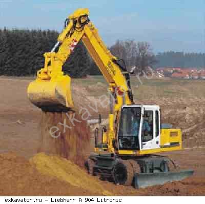 Колесные экскаваторы Liebherr A 904 Litronic
