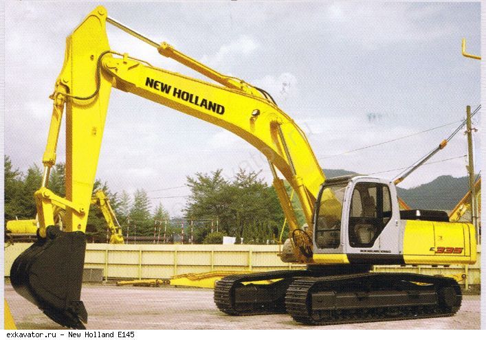 Гусеничные экскаваторы New Holland E145