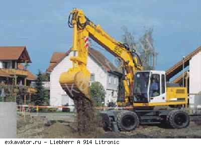 Колесные экскаваторы Liebherr A 914 Litronic