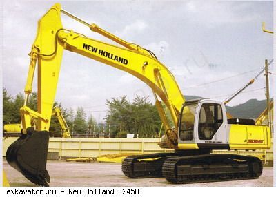 Гусеничные экскаваторы New Holland E245B
