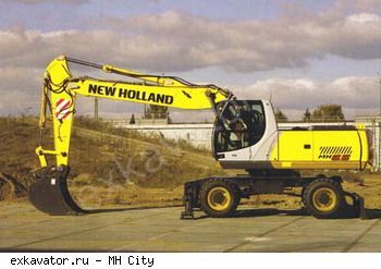 Колесные экскаваторы New Holland MH City