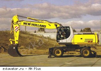 Колесные экскаваторы New Holland MH Plus
