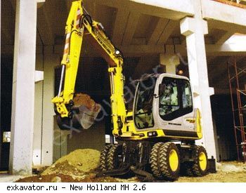 Колесные экскаваторы New Holland MH 2.6