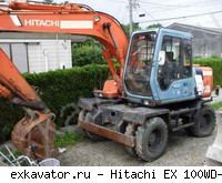 Колесные экскаваторы Hitachi EX100WD-3
