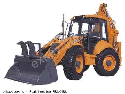 Экскаваторы-погрузчики Fiat Kobelco FB 2004WS