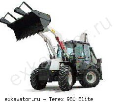 Экскаваторы-погрузчики Terex-Fermec 980 Elite