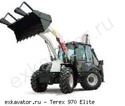 Экскаваторы-погрузчики Terex-Fermec 970 Elite