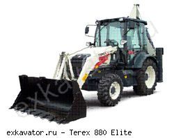 Экскаваторы-погрузчики Terex-Fermec 880 Elite