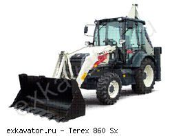 Экскаваторы-погрузчики Terex-Fermec 860 Sx