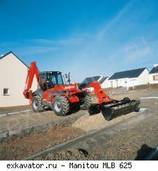 Экскаваторы-погрузчики Manitou MLB 625