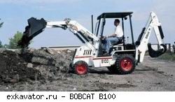 Экскаваторы-погрузчики Bobcat B100
